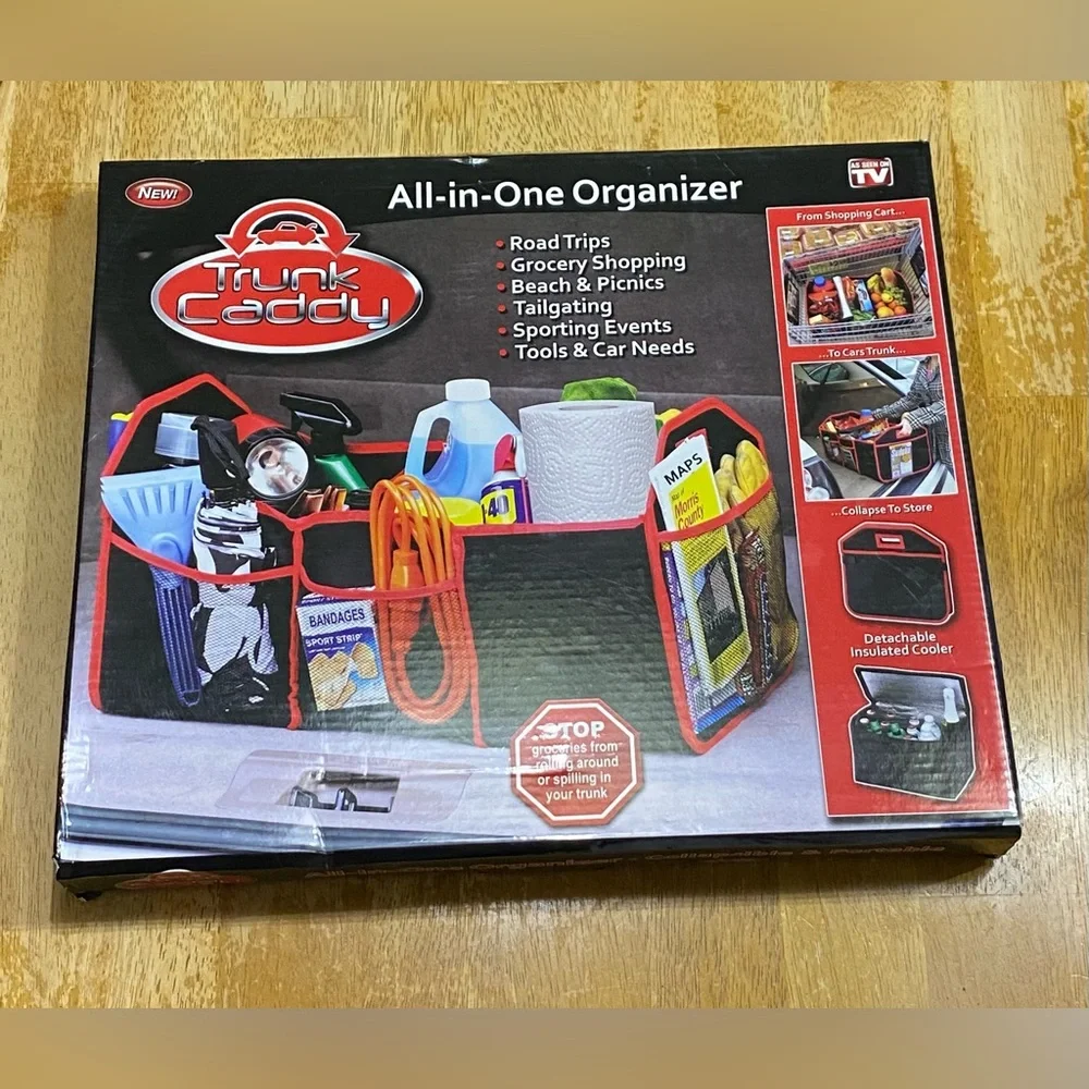Trunk Caddy Organizer with Cooler (As Seen on TV)